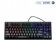 Teclado Gamer Mecánico ELG - Legend - Termoplástico - switches Outemu Blue - TGML - Negro