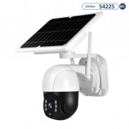 Cámara IP Y0094 con Wi-Fi / Micrófono y Carga Solar - Blanco