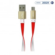 Cable USB/Micro USB MOX MO-85 1 Metro - Rojo