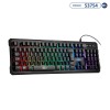 Teclado Gamer FLakes Power ELG - BATTLE - membrana triple - FLKT001 - Negro