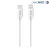 Cable Lightning Quanta QTCTL70 1.2 Metros - Blanco