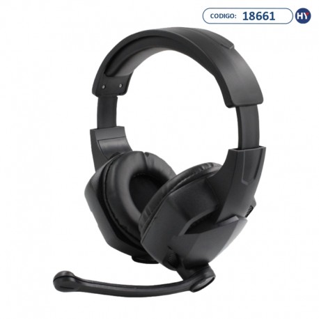 Headset Gaming Tukana AUR010 con 3.5 mm para PC - Negro