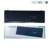 Teclado de Oficina Agenccy K511 Contracted - Negro