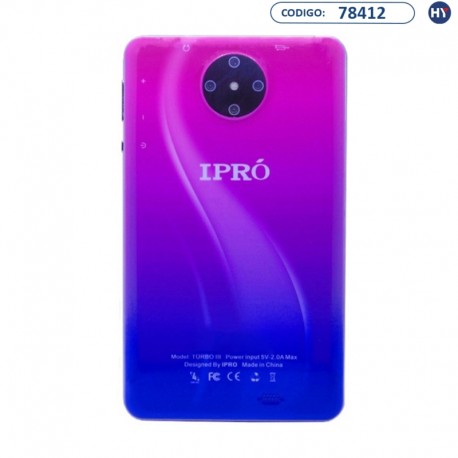 Tablet IPRO Turbo 3 - 2GB/32GB 7" 4G Rosa