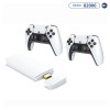 Consola Video Juego Blulory M15 Pro 4K 3D 64GB - Blanco + 2 Controles Inalámbricos