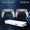 Consola Video Juego Blulory M15 Pro 4K 3D 64GB - Blanco + 2 Controles Inalámbricos