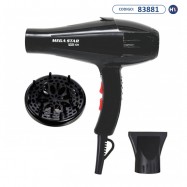 Secador de Cabelo MegaStar SC2810 8000W - 110V/60Hz - Preto