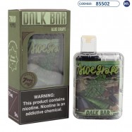 Pod Descartable DALKBAR 7000 Puffs 5% Nic. Aloe Grape