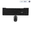 Kit Teclado + Mouse Wireless Banda W500 - Negro