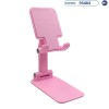 Suporte de Mesa Portátil Q010 - Dobrável para Celular/ Smartphone/ Tablet - Varias Cores