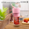 Liquidificador Portátil SE-77 Crusher Juicer com Copo de 340ml e Canudo (LL-898)