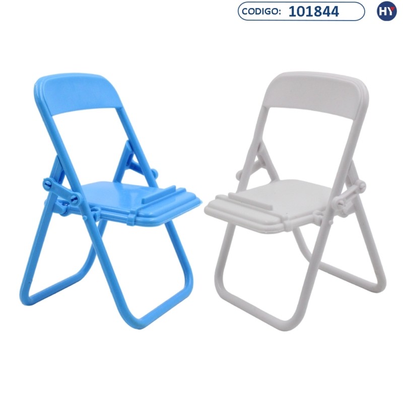 Soporte Para Celular De Mesa Mini Sillas Plegables Coloridas X Compras Hy