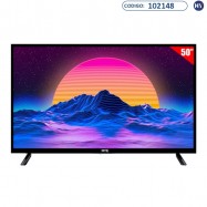 Smart TV LED HYE de 50" HYE50ATUH 4K - HDMI/USB - Android