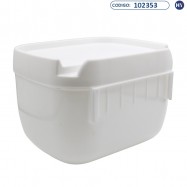 Caja Soporte Portátil p/Papel Higiénico - Blanco