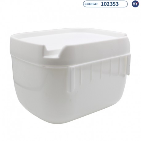 Caixa Suporte Portátil p/Papel Higiênico - Branco