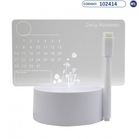 Calendario LED 3D Creative Manvayo MFY