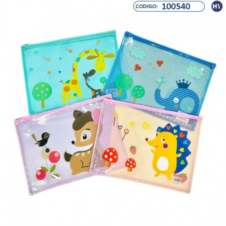 Bolsa Organizadora Infantil de Animais - F0128