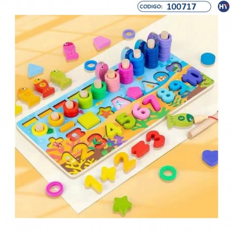 Brinquedo Didático Infantil de Matemática - F0317