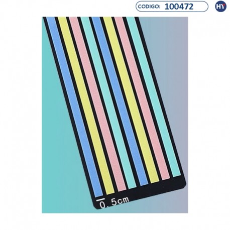 Notas Adhesivas Largas Colores Pasteles - F0281