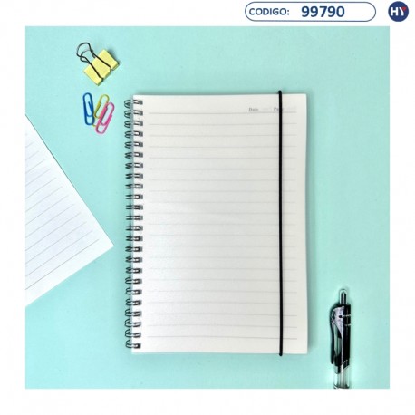 Cuaderno Tapa Transparente Tamaño A5 - F0073