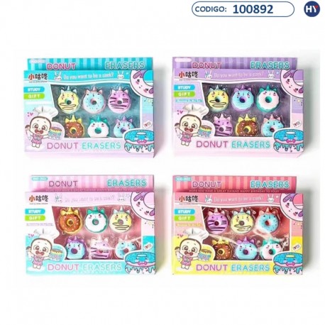 Borracha Infantil Temático - Donuts & Unicorns - F0344