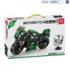 Brinquedo LEIBAO Blocos de Montagem de Motocicleta de 8105 de 440 peças (F0248)