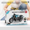 Brinquedo LEIBAO Blocos de Montagem de Motocicleta 8150 de 428 peças (F0251)