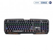 Teclado Gamer ELG Shooter Mechanical Switches Cherry Blue - Negro