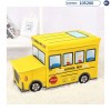 Caixa Organizadora de Brinquedos - Ônibus Escolar - F0728