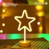 Lámpara Decorativa Neon Light Home Decor - Estrella - F0732