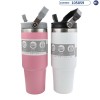 Garrafa Térmica L6003 Classic Bottle com Canudo 900ml - Várias Cores