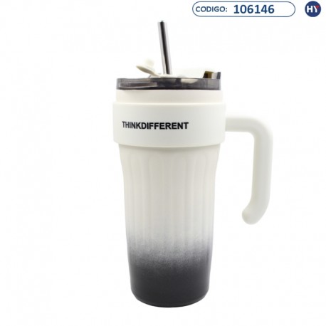 Copo Térmico L6016 ThinkDifferent de 700ml - Várias Cores