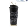 Copo Térmico L6019 A Cup Of Coffee de 350ml - Várias Cores