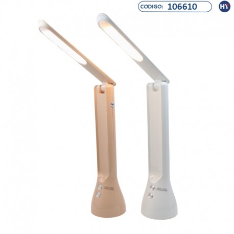 Lâmpada LED Dobrável de Mesa & Lanterna DM5080 - Duas Cores - C040