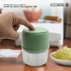 Triturador de Ajo y Alimentos de 250ml Recargable USB - C049