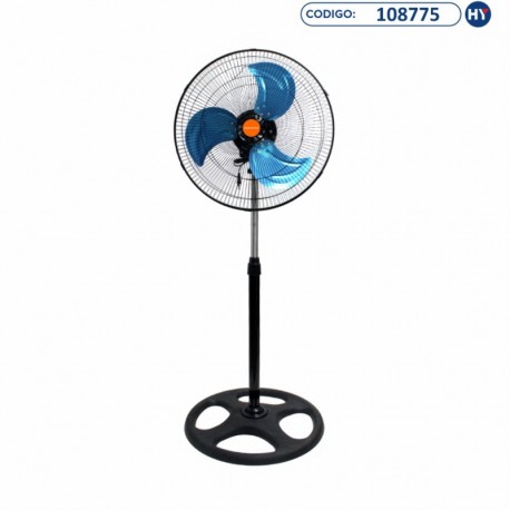 Ventilador MegaStar FAN1815A de 18" con 3 Aspas - 75W 110V/60Hz - Negro