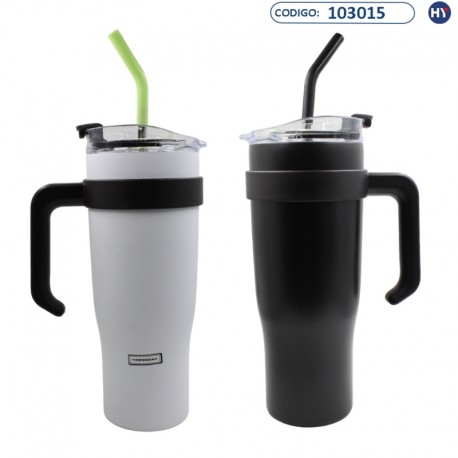 Copo Térmico HENGDA de 1,2L Quencher Style HD10006 - Várias Cores