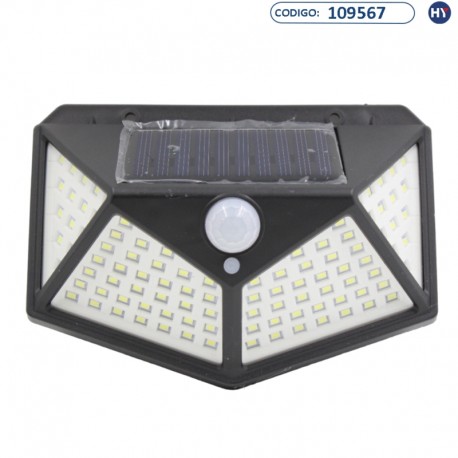 Lâmpada Solar LED com Sensor BK-100