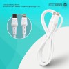 Cable Conector ANSTY Z-024-PI de 1 Metro - USB-C/Lightning 3.1A