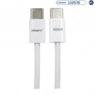 Cable Conector ANSTY Z-037 de 1 Metro - USB-C a USB-C PD.65W