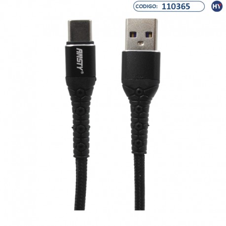 Cable Conector ANSTY S-033-T de 1 Metro USB-C 5.A