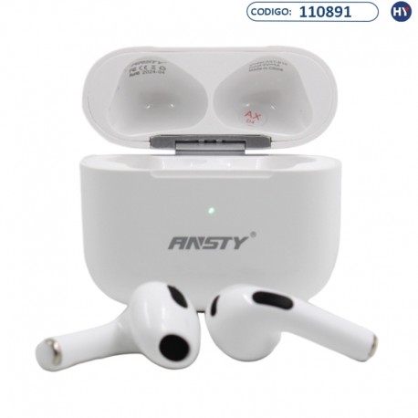 Auricular ANSTY AST-B18 - Bluetooth - Stereo True Wireless