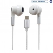 Auriculares ANST E-067 - Con Cable Conector USB-C Metal Sheet