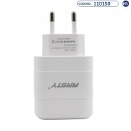 Carregador Fonte ANSTY C-048-A / 2USB com Cabo Micro-USB 3.4A