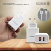 Cargador Fuente ANSTY C-033-A / 2USB con Cable Micro-USB 3.4A