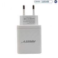 Cargador Fuente ANSTY C-033-T / 2USB con Cable USB-C 3.4A