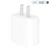 Cargador Fuente Apple A2305 MHJA3AM/A de 20W USB-C - Blanco