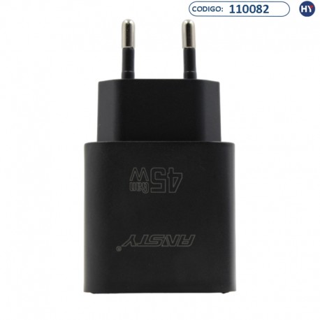 Carregador Fonte ANSTY Q-040 A de 45W com Cabo USB-A/Micro-USB