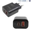 Carregador Fonte ANSTY Q-040 PT de 45W com Cabo USB-C/USB-C