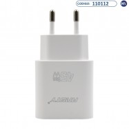 Cargador Fuente ANSTY Q-040 PI de 45W con Cable USB-C/Lightning